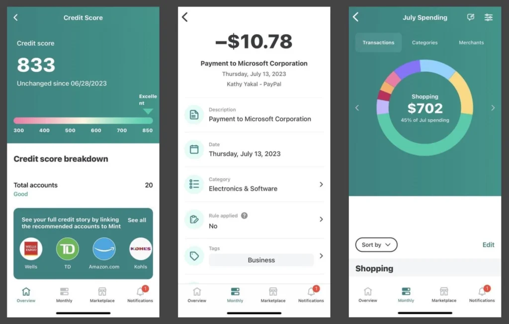 mint expense tracker